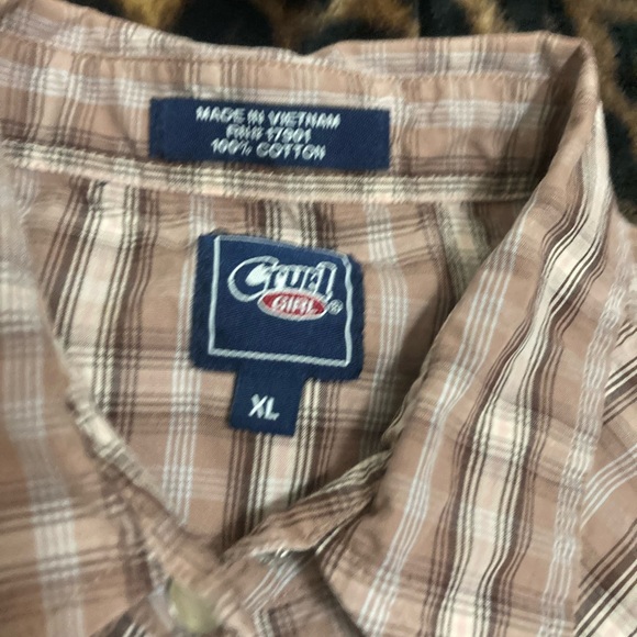 Cruel girl long sleeve button down shirt - Picture 2 of 2